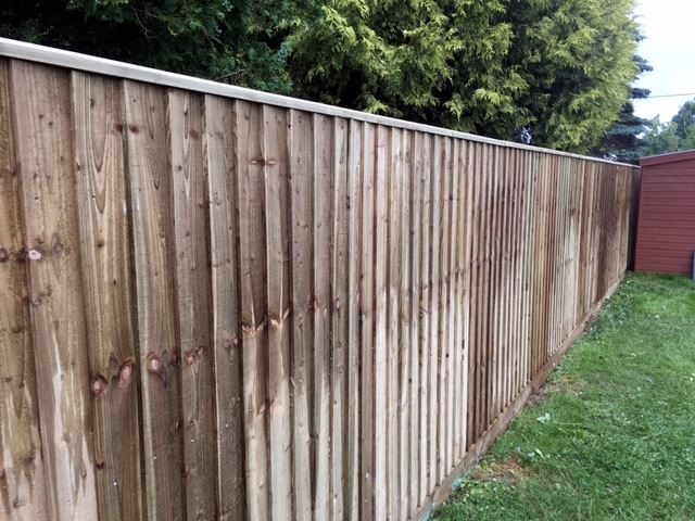 Close board fencing in Witney